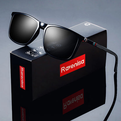 Fashion Square Polarized Sunglasses Man Driving Fishing Luxury Brand Designer UV400 Eyewear