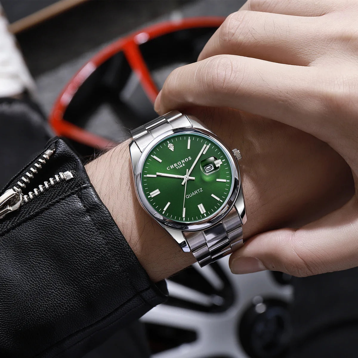 Top Brand Luxury Man Wristwatch Waterproof Luminous Date Men Watches Stainless Steel Quartz Men'S Watch Male Reloj