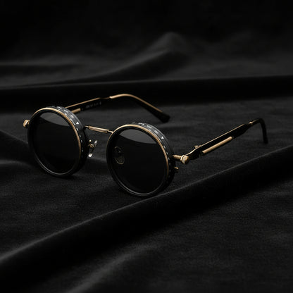 Polarized round Sunglasses Men ND9 Adjustable Dimming Sun Glasses Women Retro Punk Fishing Eyeglasses Outdoor Shades UV400